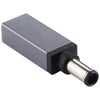 PD 19.5V 6.5x3.0mm Male Adapter Connector (Silver Grey)