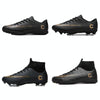 Outdoor High-top Non-slip Soccer Cleats Training Sneakers for Men, Size:43(2039 Black Long Nail)