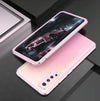 For Vivo X50 & X50 Pro Aluminum Alloy Shockproof Protective Bumper Frame(Pink Silver)