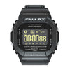 EX16T 1.21 inches LCD Screen Smart Watch 50m Waterproof, Support Pedometer / Call Reminder / Motion Monitoring / Remote Camera(Black)