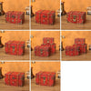 Antique Square Jewelry Storage Box Film And Television Props Wooden BoxSpecification 3 PCS / Set Retro Three-digit Lock