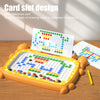 Crab Magnetic Drawing Board Children Educational Toy Gift, Specification: 116 Beads Orange