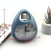 GH809 Egg-shaped Desktop Children Alarm Clock Bedside Cute Belling Clock(Pink)