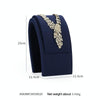 13.5x12.5x25cm Arched Diorama Necklace Holder Jewelry Display Props Blue Microfiber Window Necklace Earring Ring Stand