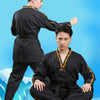 Men And Women Child Adult Cotton Taekwondo Clothing Training Uniforms, Size: 140(Dragon White)