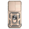 For Samsung Galaxy S25+ 5G Sliding Camshield Holder Phone Case(Gold)