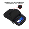 For 7.2 inch Universal Elastic Material Zipper Waist Bag(Black)