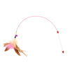 Feather Cat Teaser Wand with Bell - Interactive Play Toy