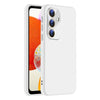 For Samsung Galaxy A14 Nano Lens Cover Liquid Silicone Phone Case(White)