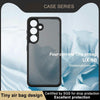 For Samsung Galaxy S25 5G imak UX-9B Series Four Corners Tiny Airbag Shockproof Phone Case(Black)