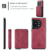 For OnePuls 11 JEEHOOD Magnetic Zipper Horizontal Flip Phone Leather Case(Red)