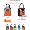 Portable Car Key Safe Box - 4 Digit Combination Lock (Red)