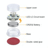 Car LED Interior Touch Light with A Button Battery (Pink Light)