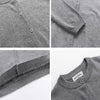 Spring and Autumn Children Clothing Girl Cotton Knit Cardigan Sweater, Kid Size:90cm(Gray)