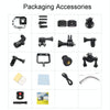 5K/30FPS WIFI HD Anti-Shake Remote Touch Dual-Screen IP68 Waterproof Sports Camera, Style: Camera + 64G Card
