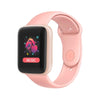 Y68M 1.44 inch Smart Watch, Support Heart Rate Blood Pressure Blood Oxygen Monitoring(Pink)