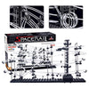 Space Rail , DIY Physics Spacewarp Rollercoaster Model Kit 16,000mm Rail, 342 in 1(Black)