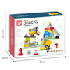 51pcs /Box Children Large Particle Assembly Building Blocks Boys City Engineering Construction Puzzle DIY Toys