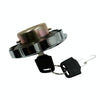 For CG125 Motorcycle and Electric Vehicle Fuel Tank Cap Lock(Silver)