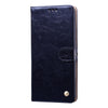 For Xiaomi Redmi 9 Business Style Oil Wax Texture Horizontal Flip Leather Case, with Holder & Card Slots & Wallet(Black)