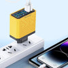 6-Ports Multifunctional Quick Charging USB Travel Charger Power Adapter, Model: Yellow US Plug