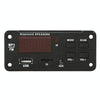 Car 12V Color Screen Display Bluetooth 5.0 Audio MP3 Player Decoder Board FM Radio TF Card USB 3.5mm AUX, with Remote Control