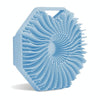 Silicone Body Bath Brush Shower Scrubber(Blue)