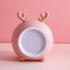 XY010 2 PCS Cute Pet Night Light LED Touch Dimming Dormitory Bedside Light(Pink Fawn)