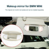 Car Sunshade Makeup Mirror Sun Visor for BMW mini R50R56, Left Driving (Grey)