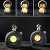 W1153 Resin Planet Night Light Home Decorations, Style: Kitten Astronaut