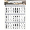 Coated Paper Flute Chord Fingering Practice Chart Staff Chord Fingering(Large)