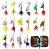 16pcs /Set HENGJIA SPB101 Spinning Dummy Bait Noise Metal Sequins Fishing Lure