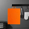 For Blackstone Oven Silicone Side Shelf Mat Grill Pad with Handle(Gray)