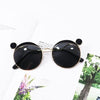 Fashion Kids Mouse Shape Sunglasses Children Tint Lens Ultraviolet-proof Polarized Sunglasses(Black)