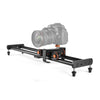YELANGU L4X-BE YLG1817A 60cm Aluminum Alloy Splicing Slide Rail Track + 3-Wheel Video Pulley Rolling Dolly Car for SLR Cameras / Video Cameras