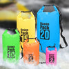 Outdoor Waterproof Single Shoulder Bag Dry Sack PVC Barrel Bag, Capacity: 3L (Sky Blue)