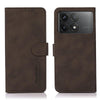 For Xiaomi Redmi K70 5G / K70 Pro 5G KHAZNEH Matte Texture Leather Phone Case(Brown)