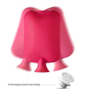 3000ml Large-Capacity Hot Water Bottle Injection Water Heating Foot Bed Warmer Quilt PVC Warmer Water Bag(Clear Rose)