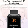 GTS6 1.69 inch Runmefit  Pressure MET BT Call Smart Watch, Heart Rate / Blood Pressure / Body Temperature(Black)
