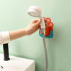 LY006 Cartoon Shower Bracket Universal Adjustment Bathroom Shower Head Fixed Base(Orange)