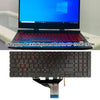 HP 15-DC/DH Red US Backlit Keyboard Replacement