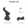 RCSTQ Remote Control Phone Tablet Bracket for DJI Mavic 3/Mini 2/Mini 3 Pro,Style: Only Clip