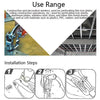 16 in 1 Stainless Steel Copper Aluminum Strip Iron Leather Plastic Manual Punching Pliers Punching Machine Set