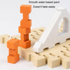122pcs/Box Children Architecture Building Blocks Wooden House Mortise And Tenon Structure Assembled Toy