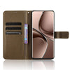 For vivo V40e 5G / iQOO Z9S 5G Diamond Texture Leather Phone Case(Brown)