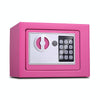 Home Security Safe Box 17x23x17cm - Pink - Electronic Keypad & Key