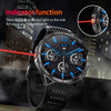 HT28 1.85 inch Silicone Strap IP68 Waterproof Smart Watch, Support Sleep Monitoring(Orange)