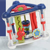 Children Enlightenment Tripod Toys Baby Early Learning Multifunctional Flip Tripod(Blue And White)
