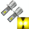 2 PCS H3 72W 1000LM 6000-6500K Super Bright Car Fog Light LED Bulbs, DC 12-24V
