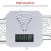 Digital CO Alarm Monitor - Battery Powered (No Batteries)